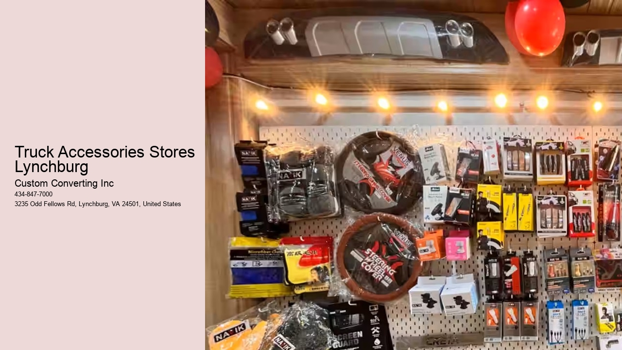 Truck Accessories Stores Lynchburg